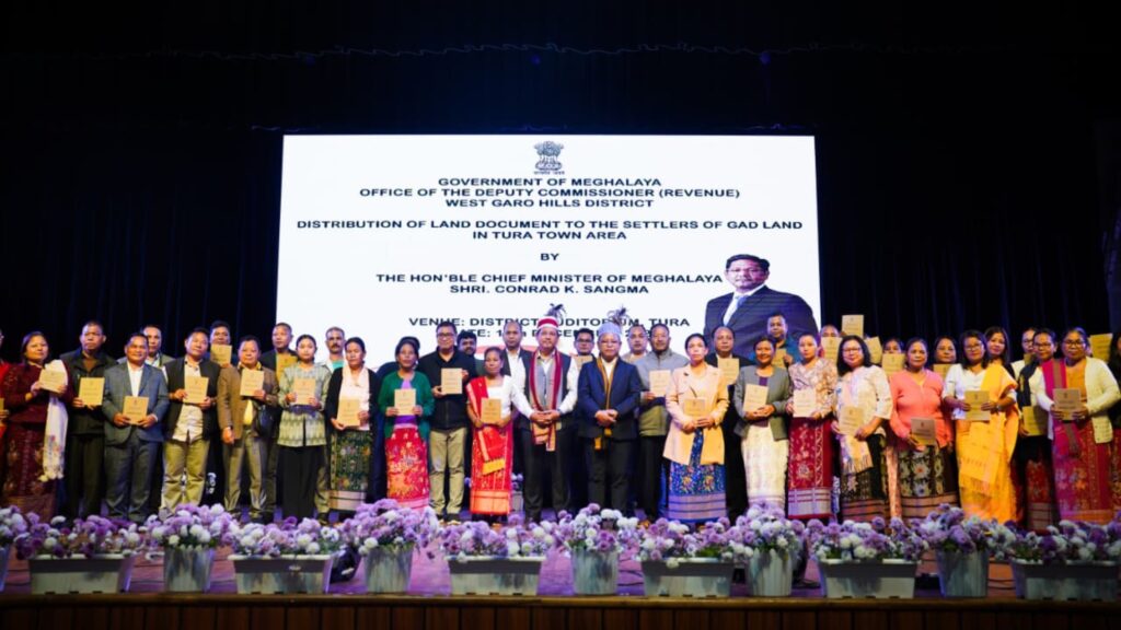 754 Households in Tura Receive Land Lease Documents After Decades-Long Wait