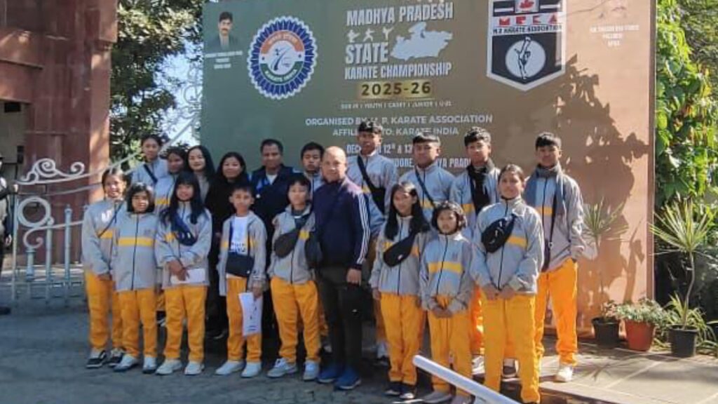 15-Member Meghalaya Team to Compete in National U-14 Karate Championship in Indore
