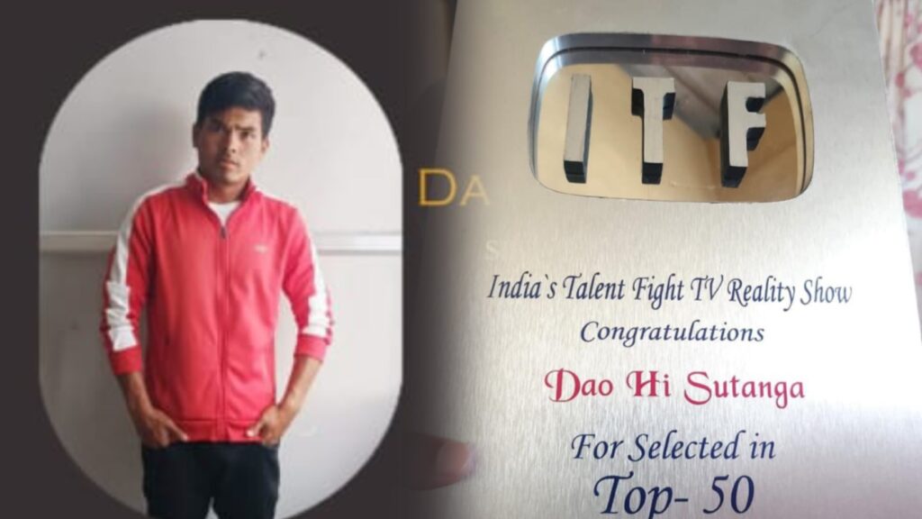 Ha ka phainal India Talent Fight Season-6 yn leit ai reng u samla Da-o-hi Sutnga