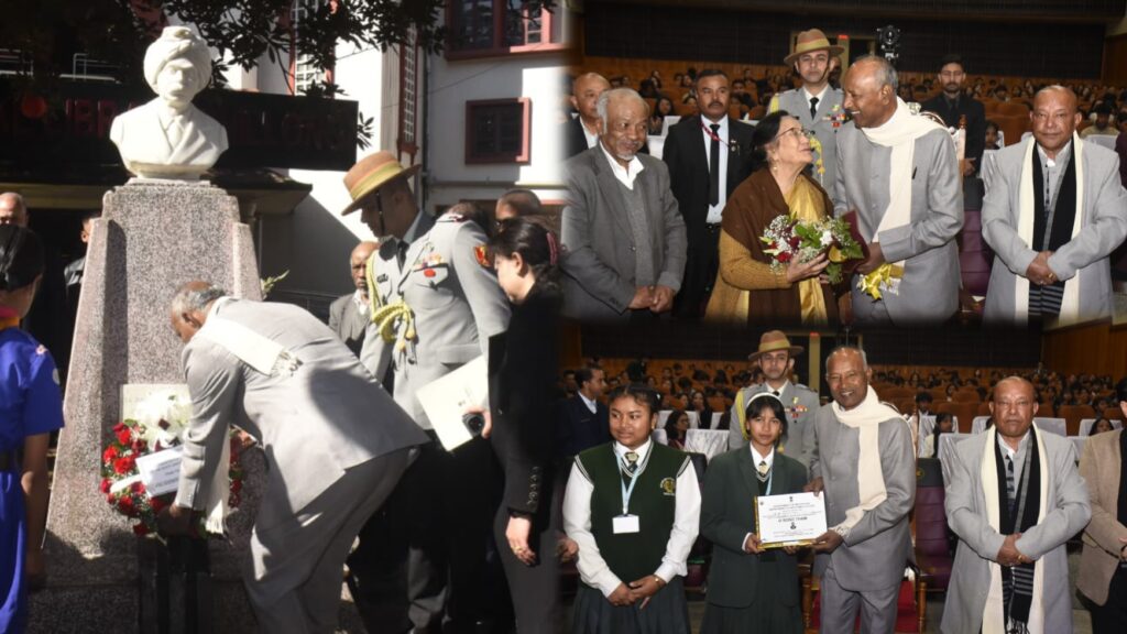Governor Pays Tribute to Khasi Literature Pioneer U Soso Tham in Shillong
