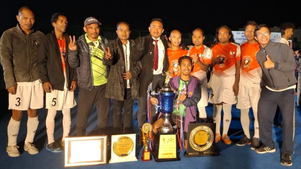 Rah nam lahduh ka Meghalaya ha ka 9th Men’s IBFF National Blind Football Championship 2025