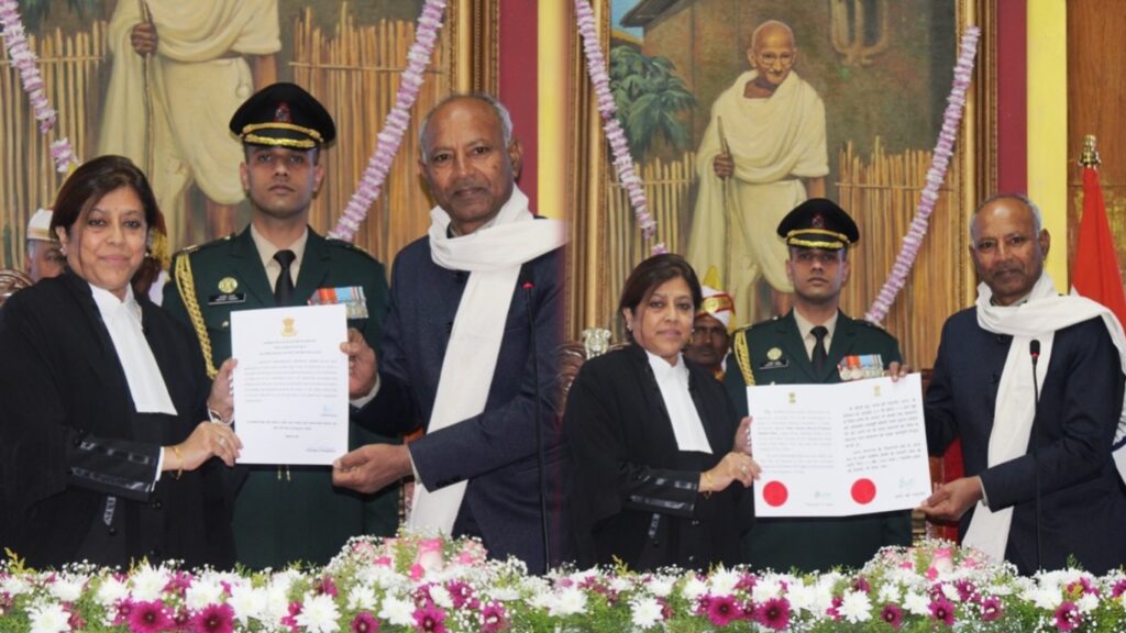 Justice Revati Mohite Dere sworn in as the Chief Justice of the High Court of Meghalaya