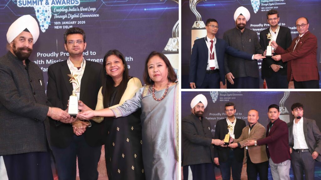 Meghalaya wins three National Awards for Excellence in Geospatial Technology, Digital Governance and Public Service Delivery