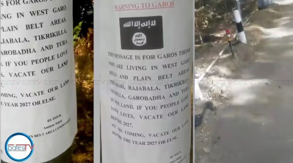 Police Investigate Threat Poster in Tura Claiming ISIS-K Link; Public Urged to Remain Calm