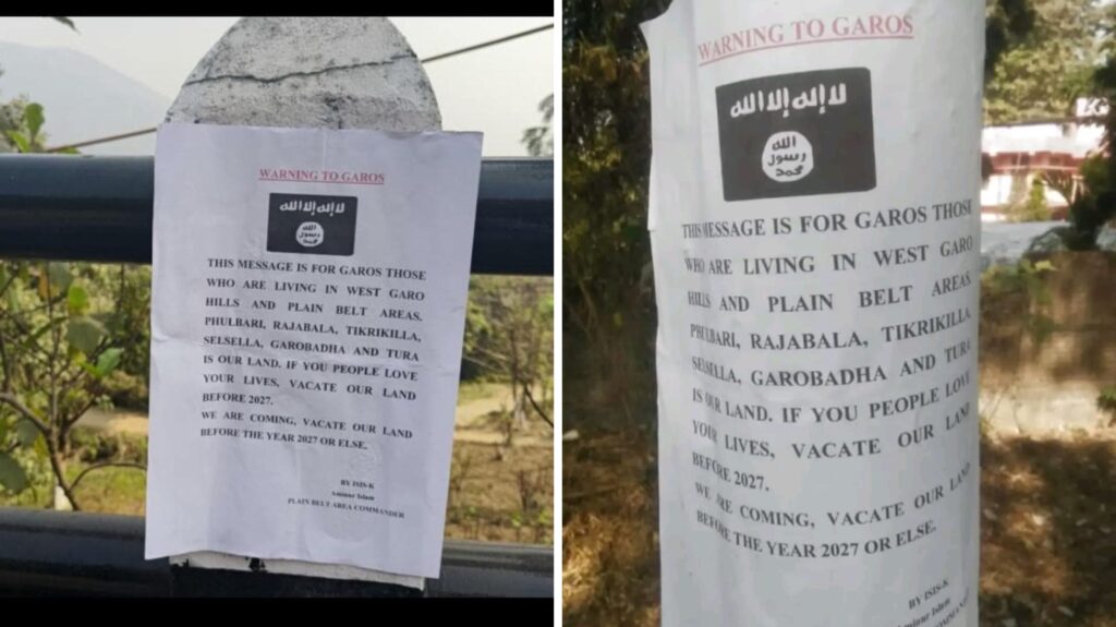 BJP Condemns Threat Poster in Garo Hills, Urges Swift Action and Unity Against Anti-National Forces