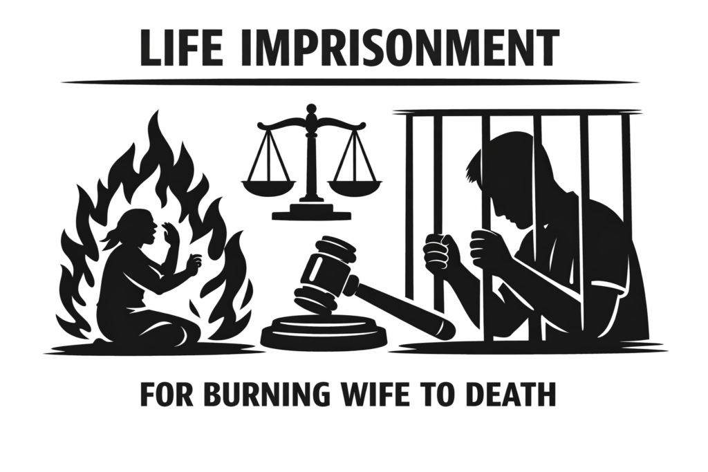 Jowai Court Sentences Man to Life Imprisonment for Burning Wife to Death