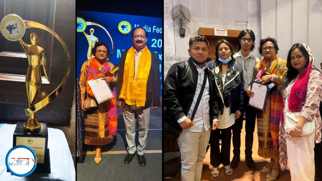 ïoh khusnam Media Excellence Award 2026 i Kong Aihun L. Tron ha Delhi