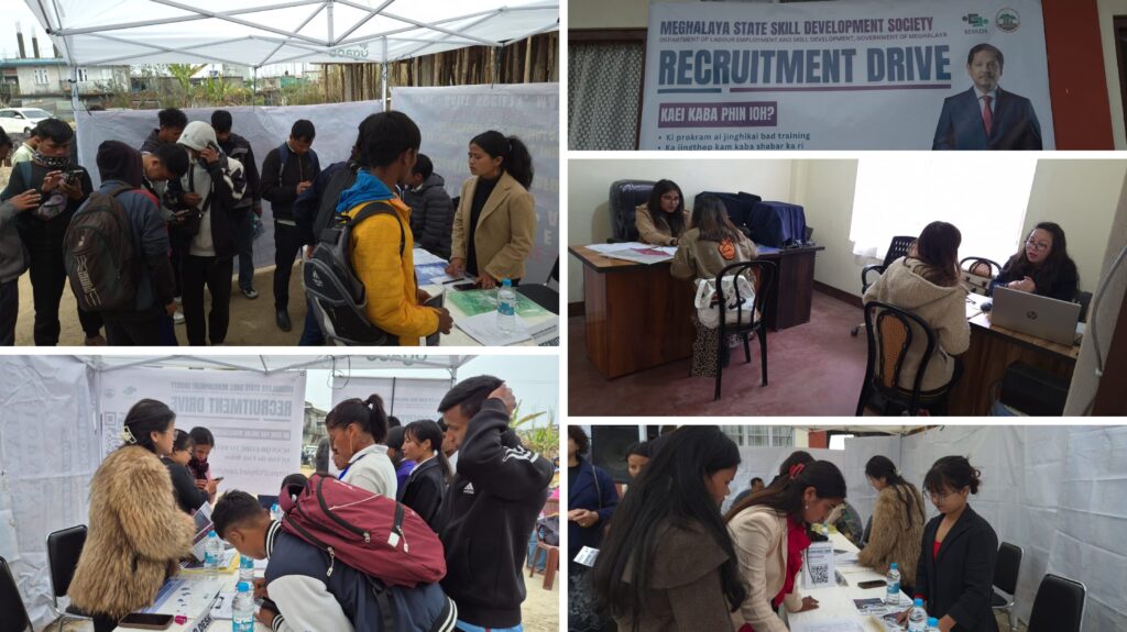 MSSDS ORGANISED THE RECRUITMENT DRIVE AT MAWKYRWAT