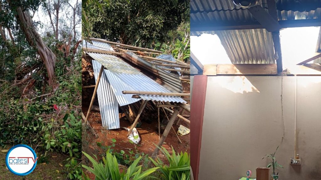 147 Villages in Ri-Bhoi Hit by Storm; Over 1,000 Families Affected