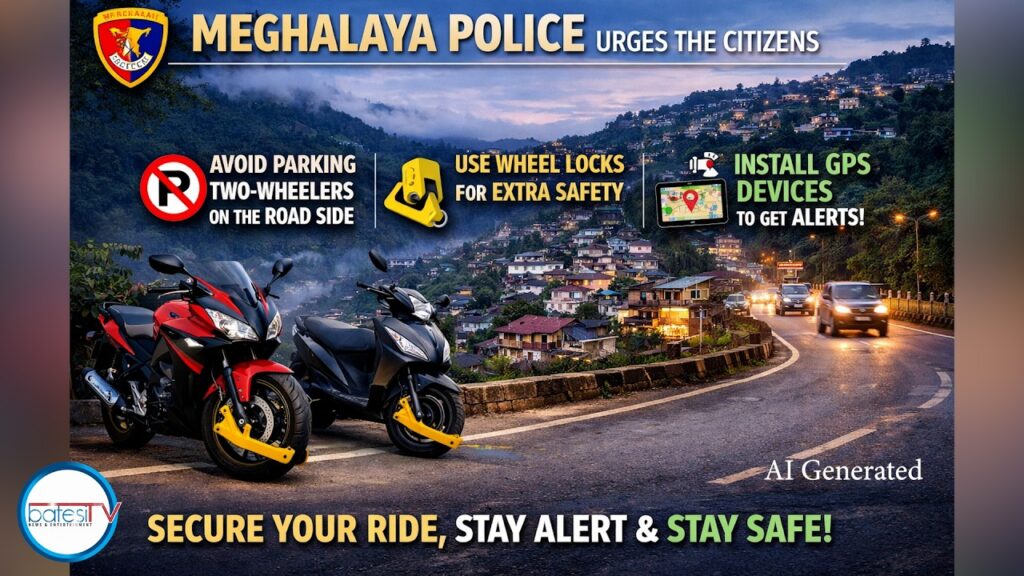 Bike Theft Cases Rise in Shillong; Police Recover Three Stolen Motorcycles, Two Arrested