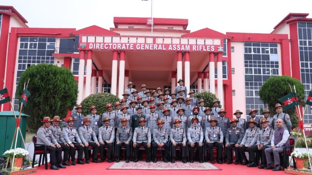 ASSAM RIFLES COMMANDERS CONFERENCE HELD IN SHILLONG