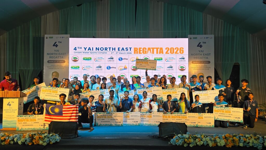 4th NORTH EAST REGATTA 2026 CONCLUDES AT UMIAM, MEGHALAYA EMERGES AS WATER SPORTS HUB