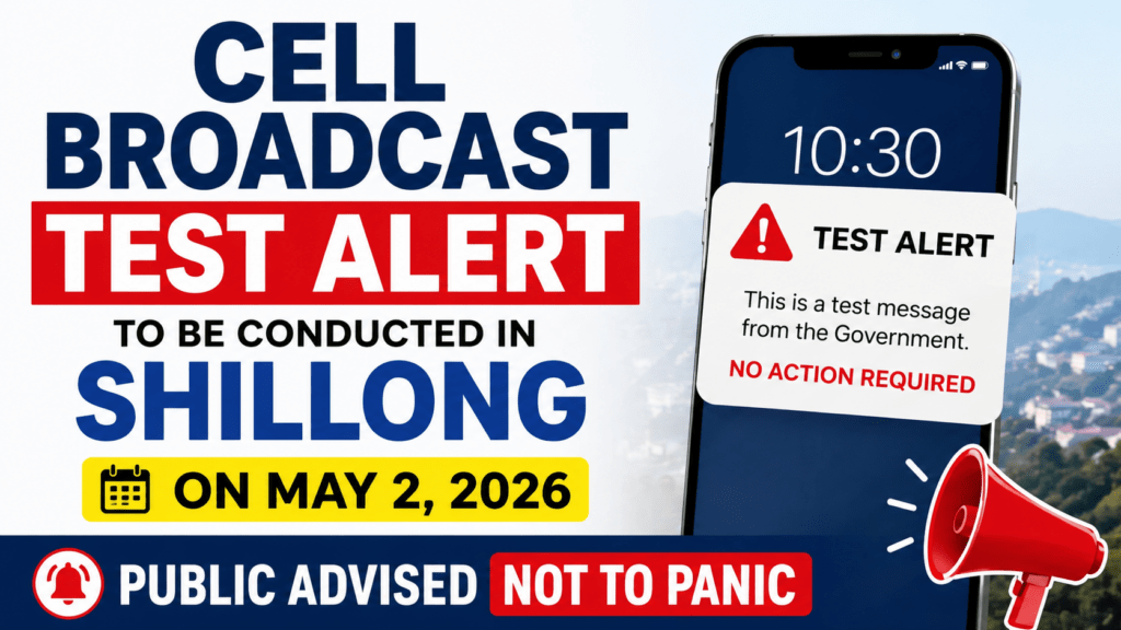 Cell Broadcast Test Alert to Be Conducted in Shillong on May 2; Public Advised Not to Panic