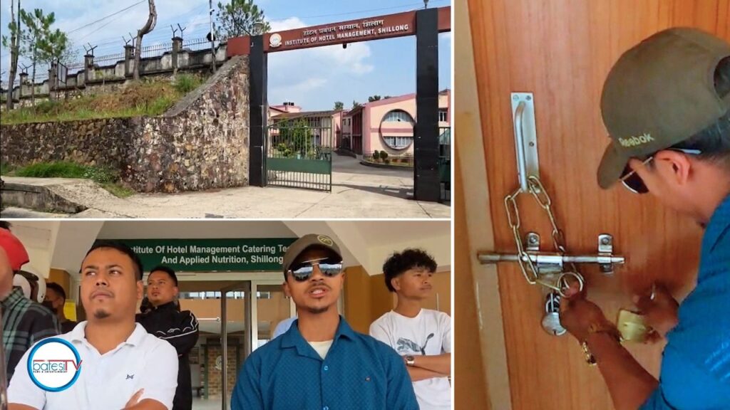 KSU Locks Principal’s Office at IHM Shillong Over Alleged Dismissal of Khasi Staff