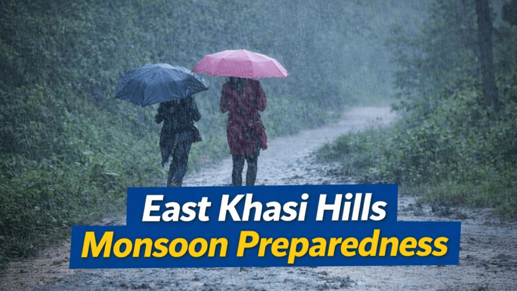 District Administration Reviews Monsoon Preparedness in East Khasi Hills