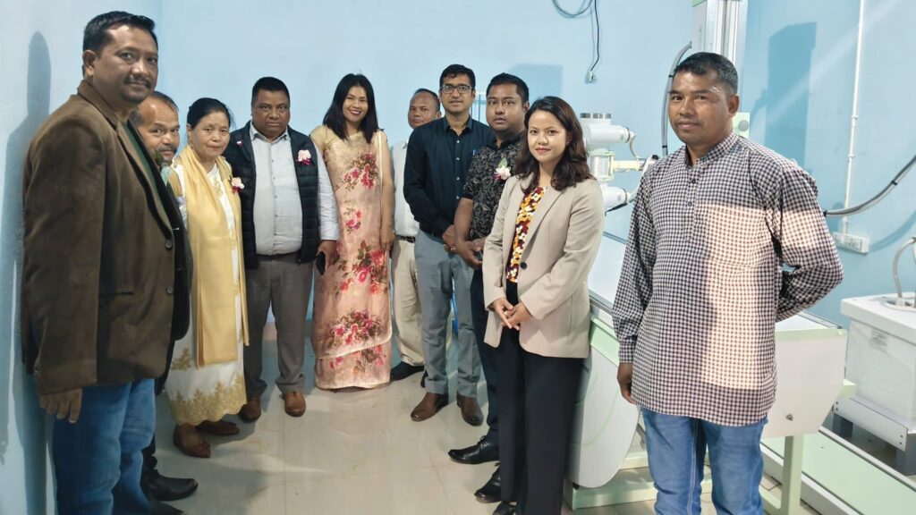 X-RAY ROOM FUNDED BY GREEN VALLEY INDUSTRIES LIMITED INAUGURATED AT SUTNGA CHC