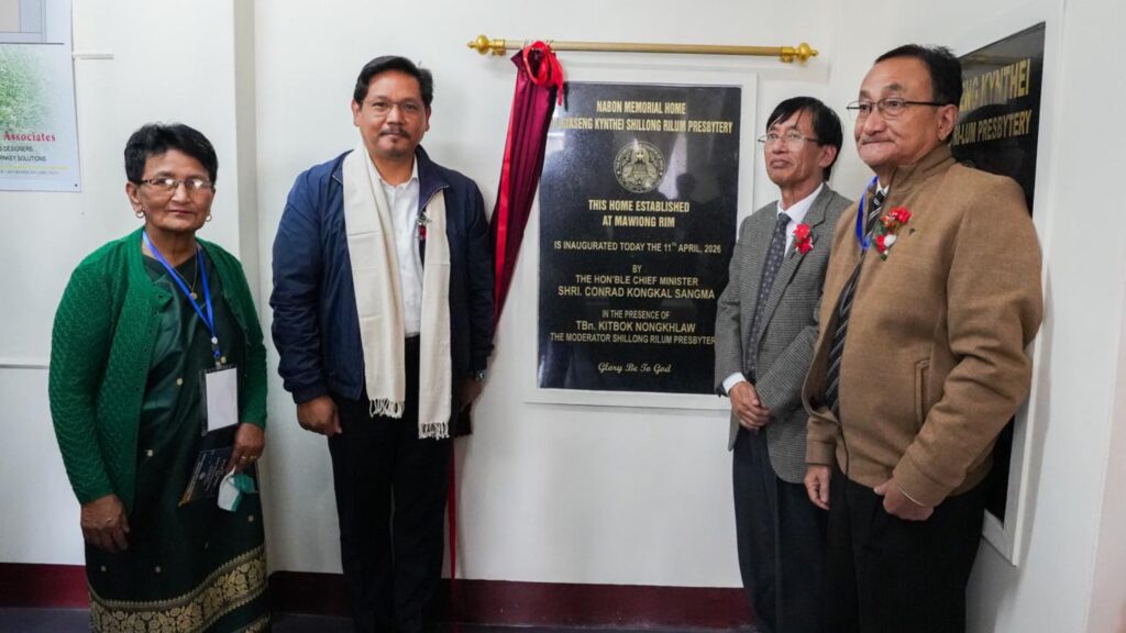 CM Conrad Sangma Inaugurates Nabon Memorial Home in Shillong