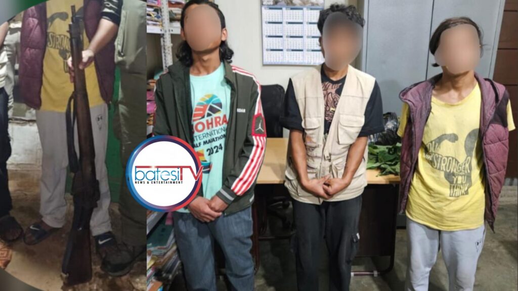 Missing .303 Rifle Recovered in Sohra, Three Arrested