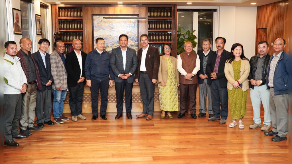 CM Meets Khasi Authors Society, Highlights Decision to Make Khasi and Garo Official Languages
