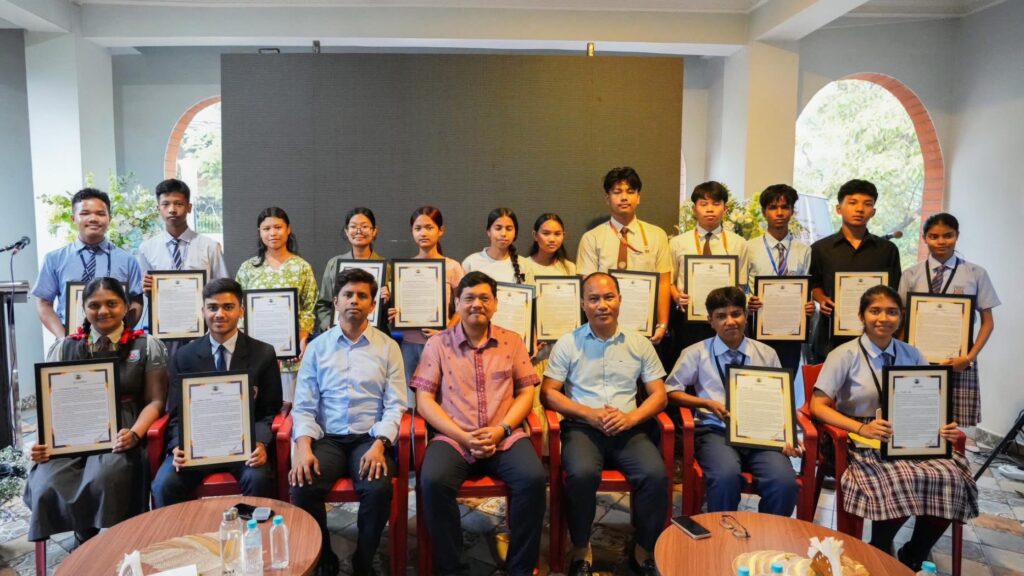 Meghalaya Chief Minister Felicitates SSLC Toppers of Garo Hills Region