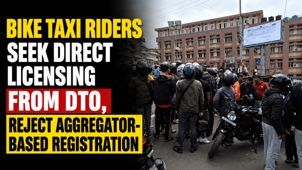 Bike Taxi Riders Seek Direct Licensing from DTO, Reject Aggregator-Based Registration