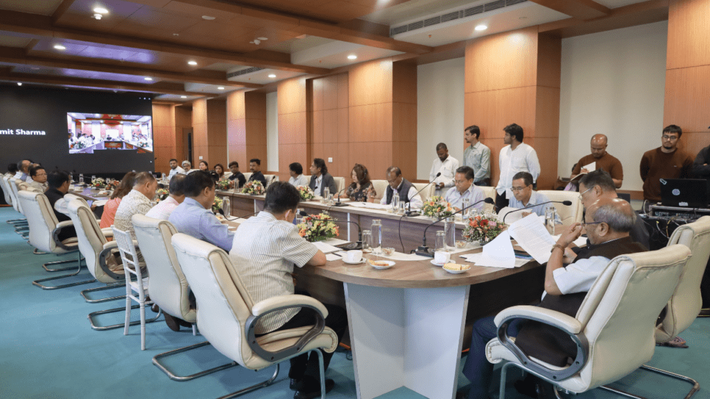 Speaker Reviews Progress of New Meghalaya Assembly Building, Says Work on Track