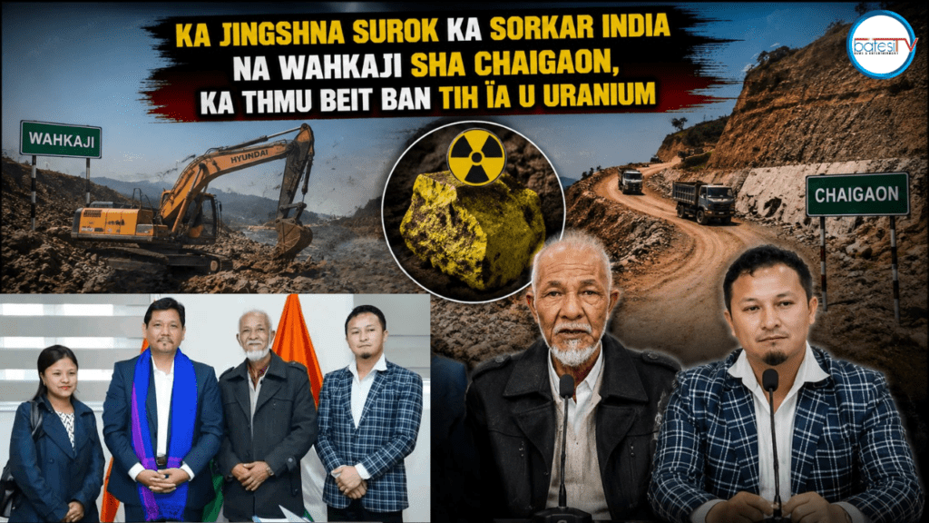 Ka jingshna surok ka Sorkar India na Wahkaji sha Chaigaon, ka thmu beit ban tih ïa u Uranium