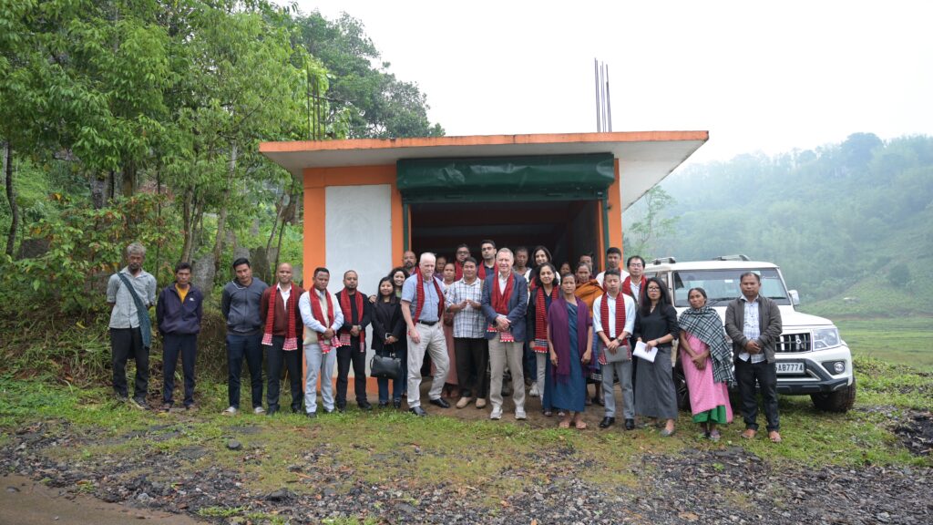 IFAD delegation visits Megha-LAMP project sites in Ri Bhoi