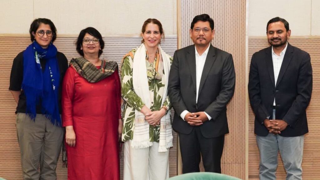 UNICEF Delegation Meets CM Conrad Sangma, Praises Meghalaya’s Child Health Initiatives