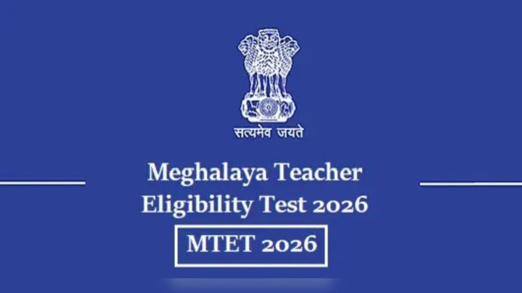 Meghalaya Govt Postpones MTET Examination Amid Census, SIR Duty Concerns