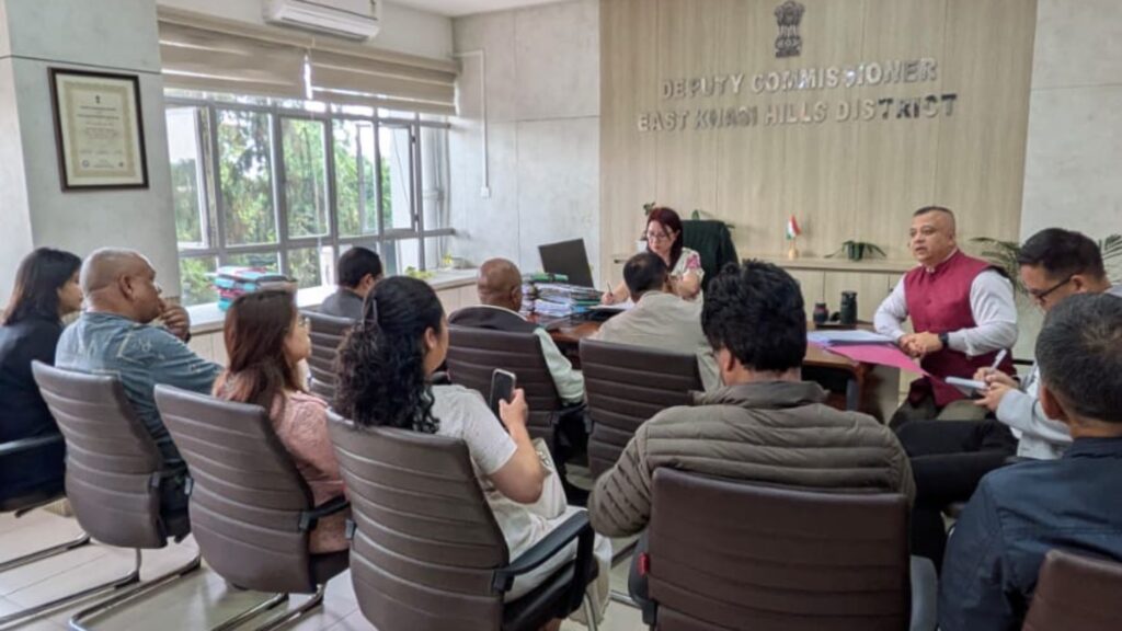 Political Parties Briefed on Special Intensive Revision of Electoral Rolls in East Khasi Hills