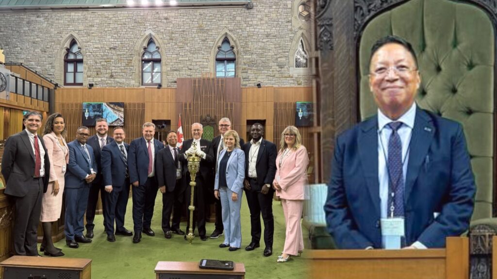 Meghalaya Assembly Speaker Attending Canadian Parliamentary Seminar in Ottawa