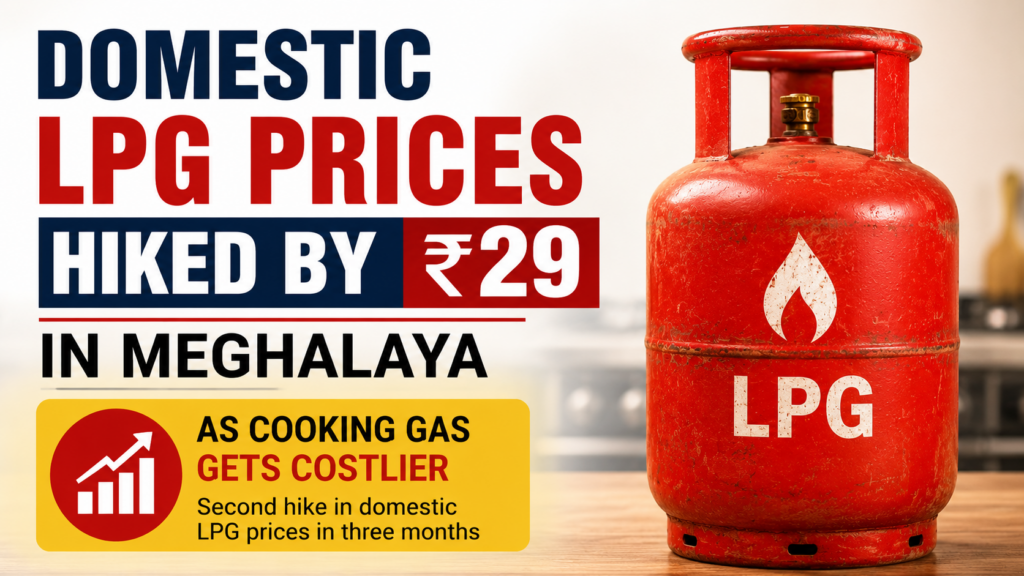 Domestic LPG Prices Hiked by ₹29 in Meghalaya as Cooking Gas Gets Costlier