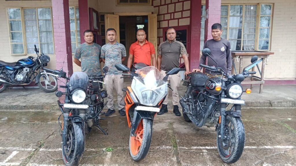 Three Suspected Stolen Motorcycles Recovered by Amlarem Police After Riders Flee