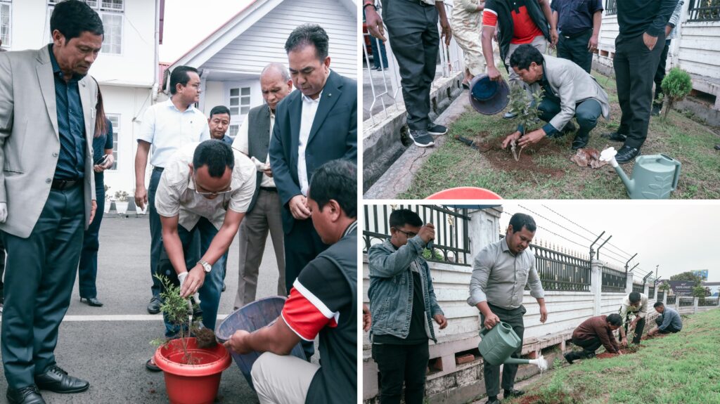 Meghalaya Assembly Environment Committee Marks World Environment Day with Tree Plantation Drive