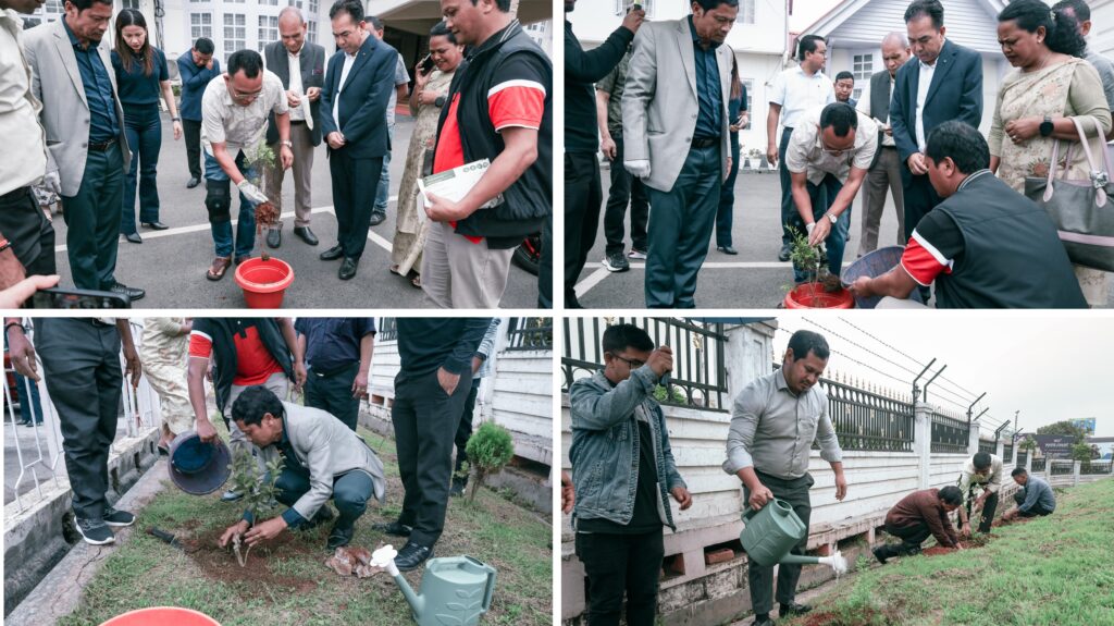 Meghalaya Assembly Environment Committee Marks World Environment Day with Tree Plantation Drive