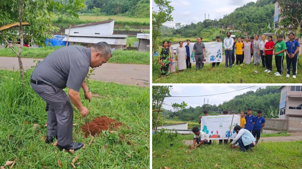 Saindur Enviro Marks World Environment Day with Plantation Drive and Climate Awareness Programme in Ri-Bhoi