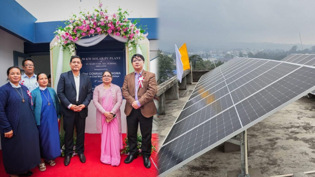 CM Inaugurates 50 KW Solar Power Plant at St. Mary’s School, Announces Innovation Initiative