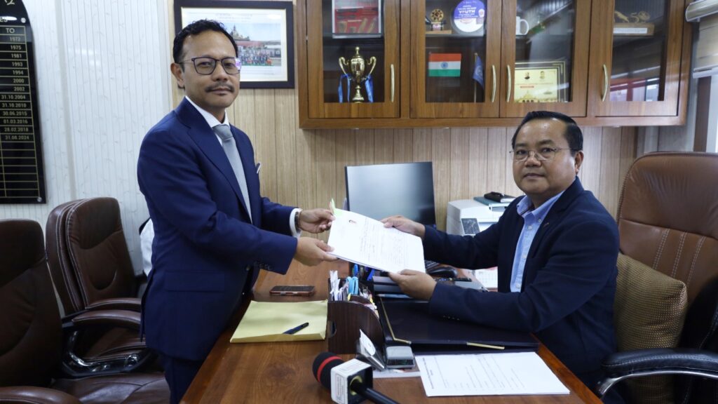 James P.K. Sangma Files Nomination for Rajya Sabha Polls, Pledges to Raise Meghalaya’s Key Issues in Parliament