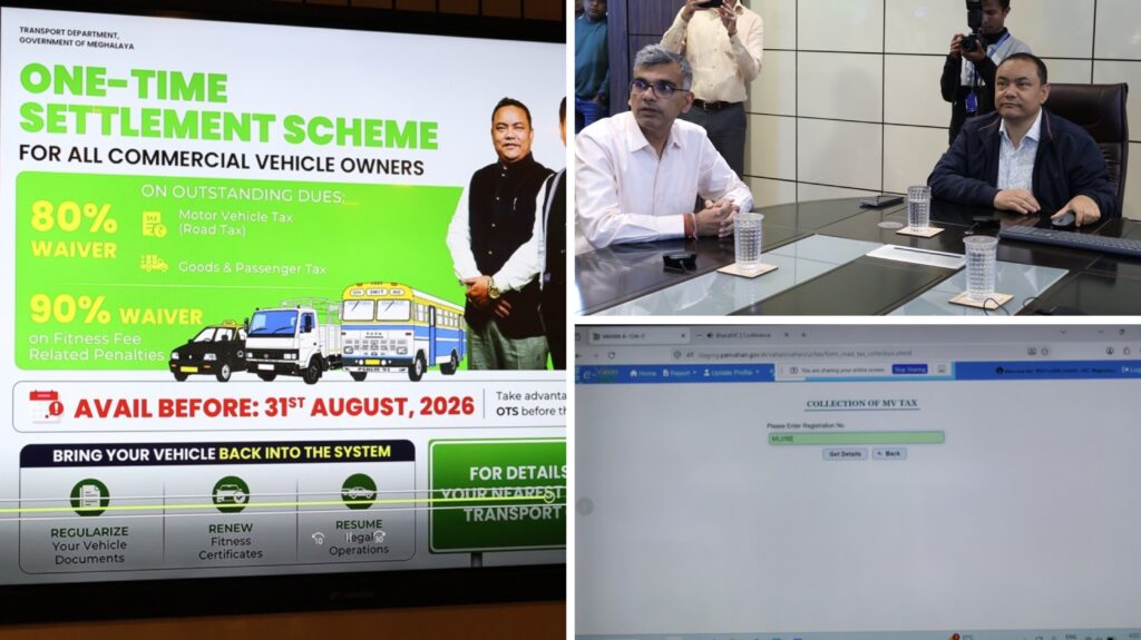 Meghalaya Government Launches One-Time Settlement Scheme for Commercial Vehicles