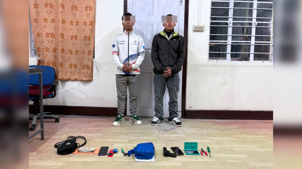 Two Suspected Bike Thieves Arrested in Shillong; Tools, Cash Seized