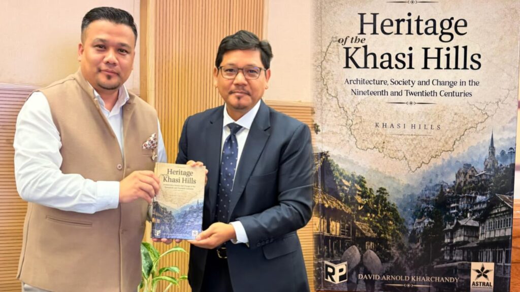 CM Releases Book on Khasi Architectural Heritage and Cultural Transformation