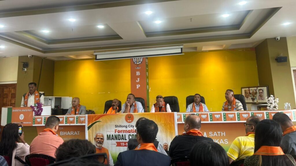 BJP Forms Full-Fledged Mawlai Mandal, Pledges Greater Access to Central Welfare Schemes
