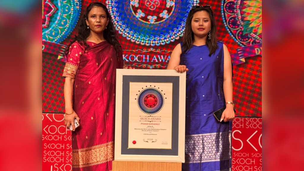 MNREDA Wins SKOCH Gold Award 2026 for Chief Minister’s Solar Mission