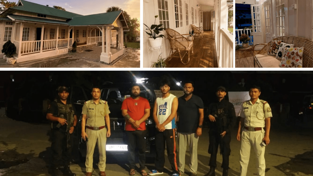 Six tourists from UP, including three minors, arrested in West Bengal for alleged vandalism at Shillong homestay