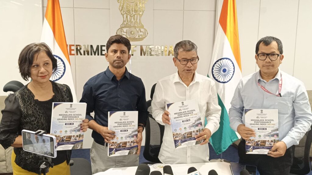 Education Minister Launches Meghalaya’s First School Performance Grading Index