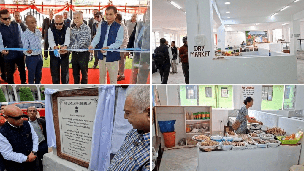 Sanbor Shullai inaugurates new Municipal market at Iewdak, announces ₹39 crore worth of development projects