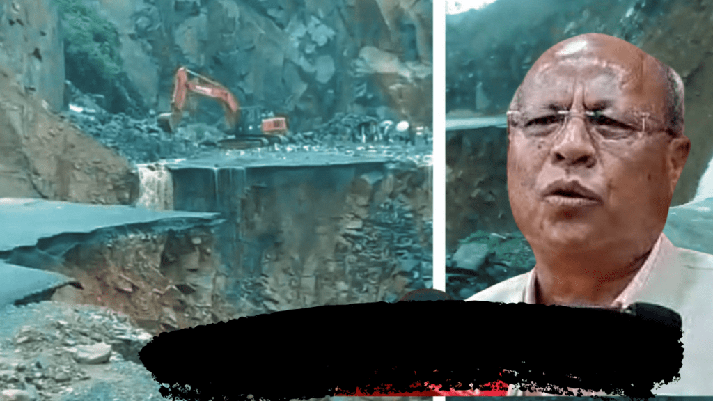 Shillong-Dawki road connectivity likely to be restored within a week: Prestone Tynsong