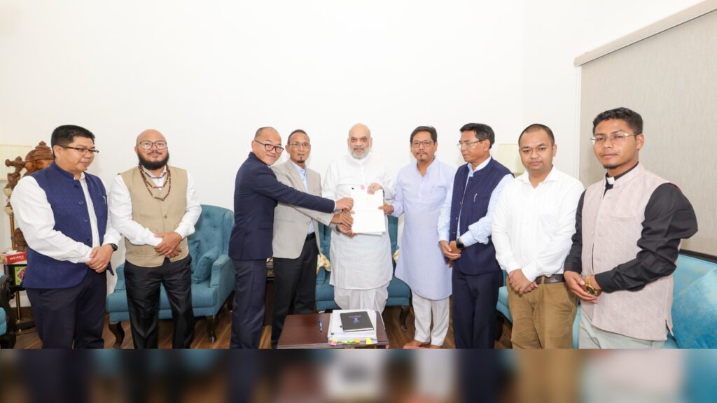 CM Meets Amit Shah, Urges Centre to Address Meghalaya’s FCRA Concerns