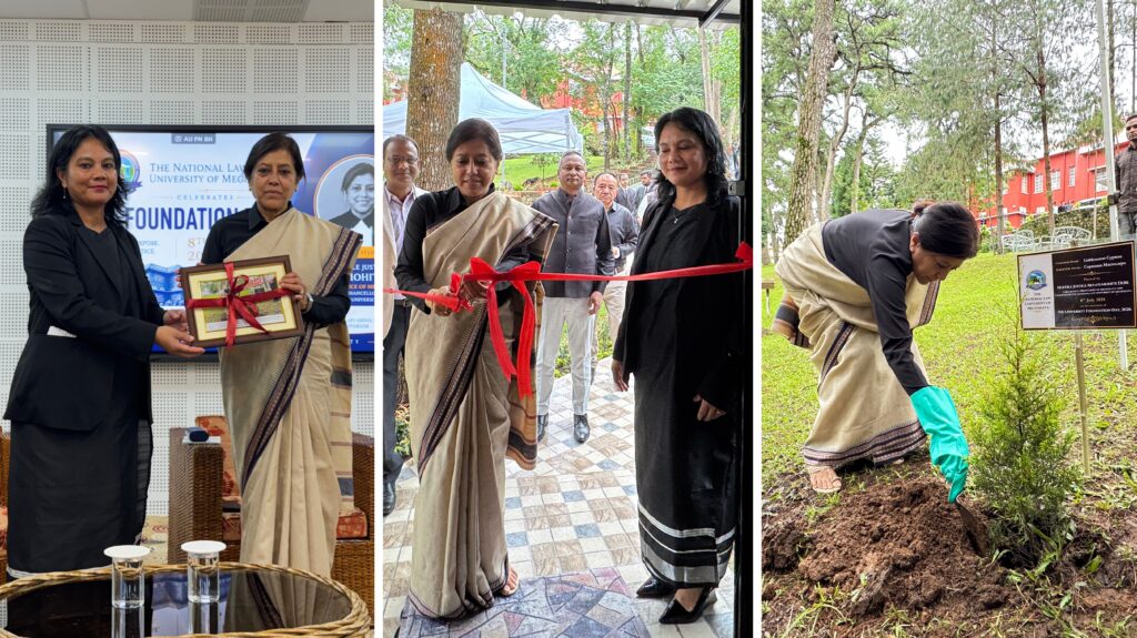 Meghalaya Chief Justice Marks National Law University’s 3rd Foundation Day, Inaugurates Moot Court Room